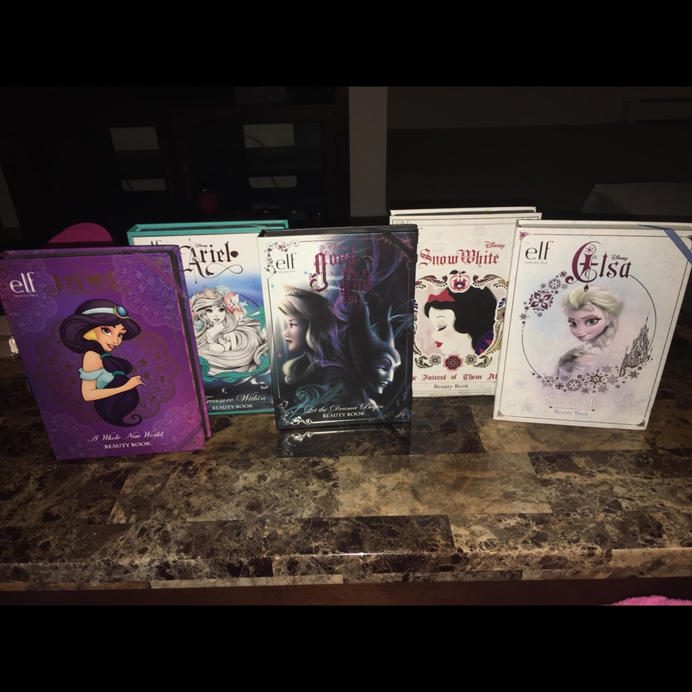 Lot of Disney elf eye shadow palettes